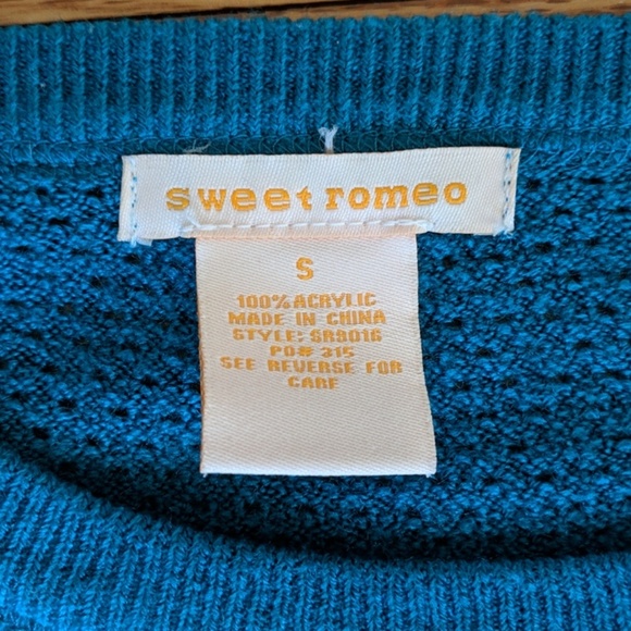 Turquoise sweater - Picture 3 of 3